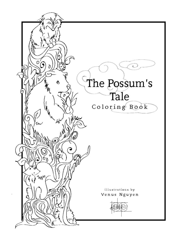 Possum's Tale Coloring book